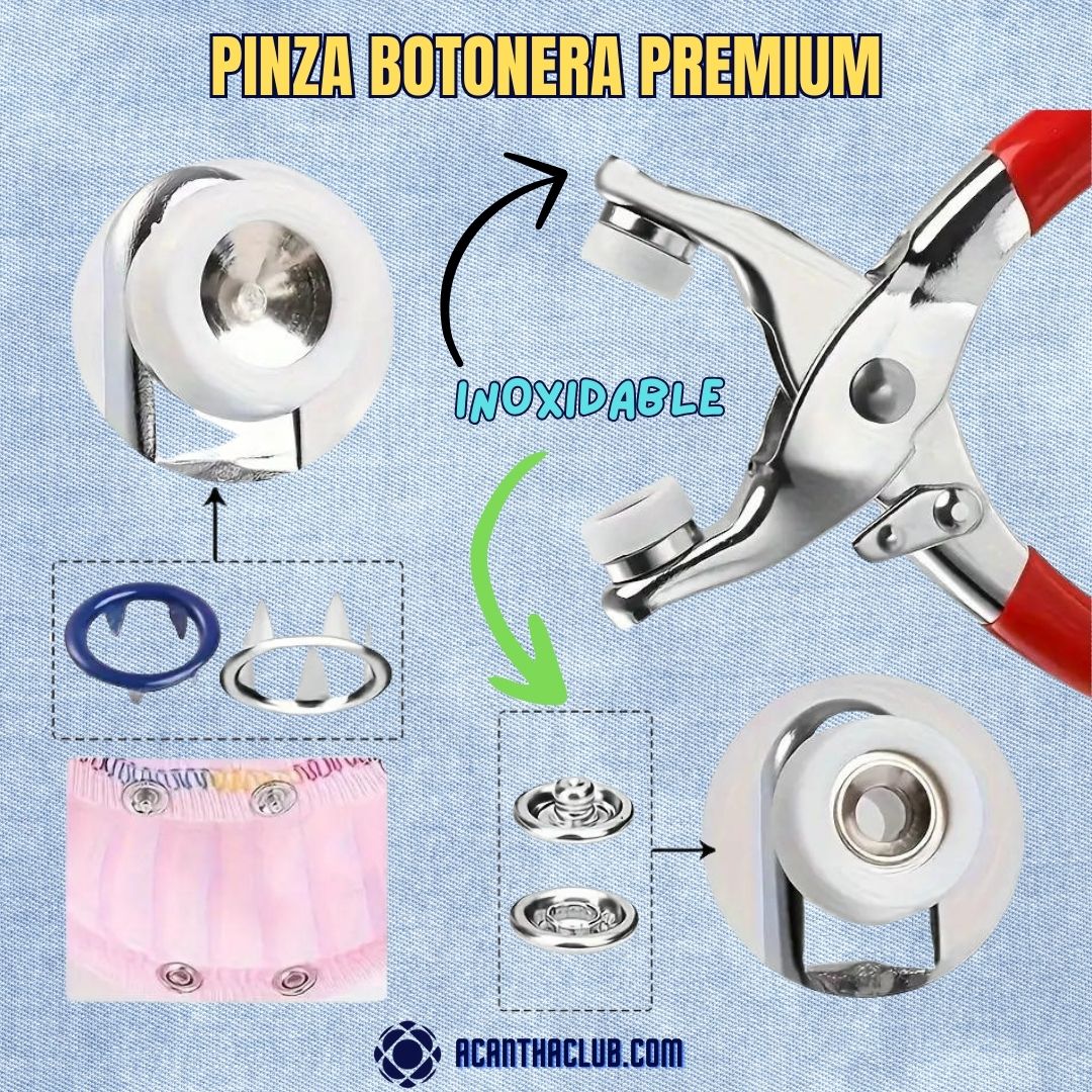 PINZA BOTONERA PREMIUM DE 400 PIEZAS